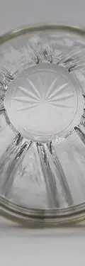 Vaso D Cristal Grueso Vintage Filo Dorado Francés 1960 200ml Transparente Con Filo Dorado — Coleccionables vintage, años 60s (foto 10)