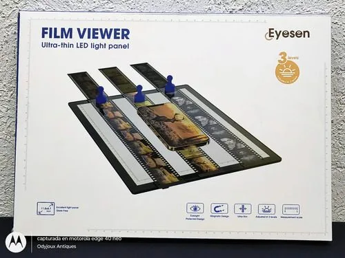 Caja De Luz Led Film Scanner Eyesen Slide Ultra Delgado 3niv — Tech vintage, años NOW