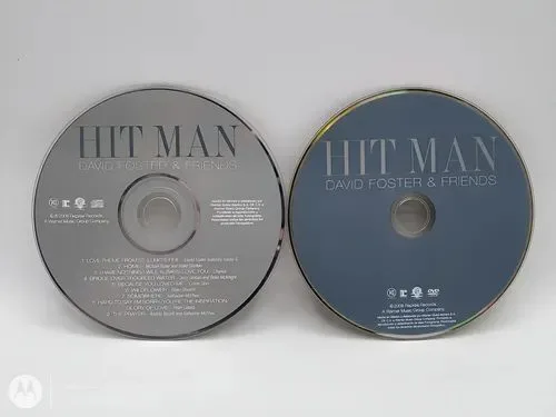 Cd & Dvd Hit Man - David Foster And Friends 2008 2 Discos — Audio vintage, años NOW