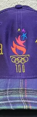 Gorra Juegos Olímpicos Atlanta 1996 Vintage De Colección Morado Lisa G — Coleccionables vintage, años 90s