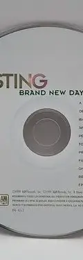 Cd Sting - Brand New Day 1999 Universal Solo Disco Original Estándar — Audio vintage, años 90s