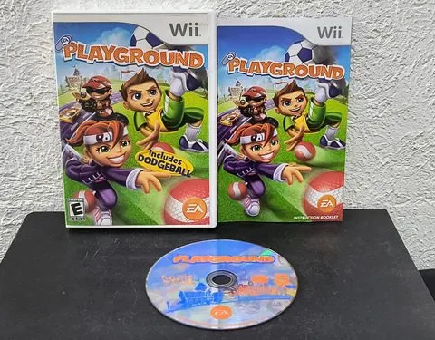 Playground Includes Dodgeball Nintendo Wii Completo Original