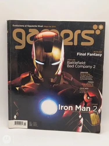 Revista Gamers 51 Año 5 No.51 Abril 2010 Iron Man 2 Póster