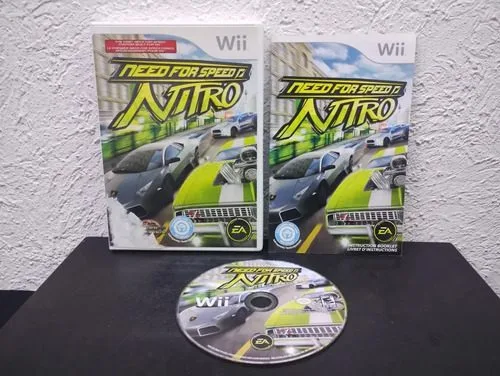 Need For Speed Nitro Nintendo Wii Completo Original — Gaming vintage, años NOW