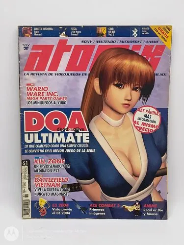 Revista Atomix No.51 Mayo 2004 Dead Or Alive Ultimate