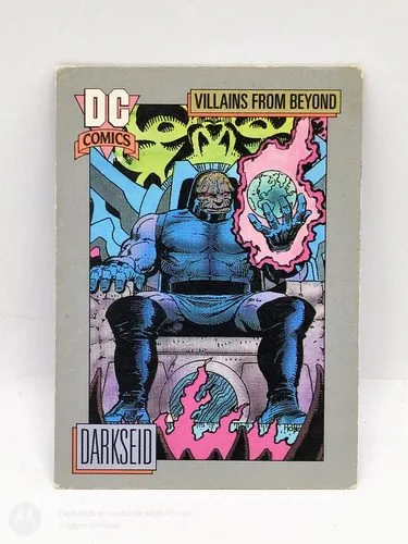 Tarjeta Darkseid #128 1991 Dc Comics Trading Card Impel — Coleccionables vintage, años 90s
