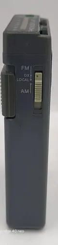 Receptor De Radio Sony Walkman Srf-19w Fm/am De Colección Gris Oscuro