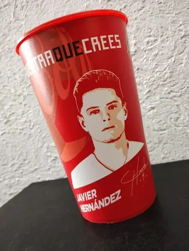 Vaso Promo Coca Cola Carl's Jr Selección Mexicana Futbol