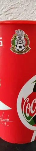 Vaso Promo Coca Cola Carl's Jr Selección Mexicana Futbol — Coleccionables vintage, años NOW (foto 3)