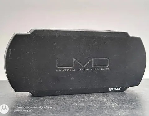Estuche Porta Umd Para Juegos De Psp Gamers Con Detalle Negro