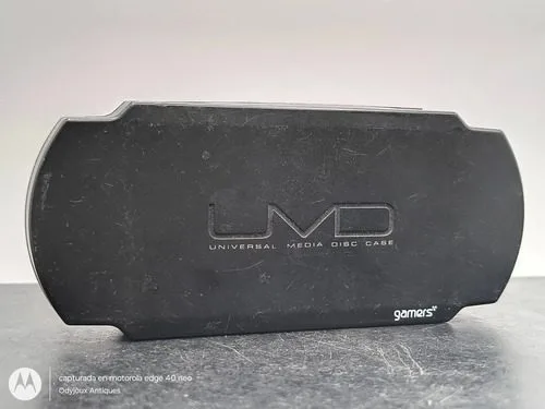 Estuche Porta Umd Para Juegos De Psp Gamers Con Detalle Negro — Coleccionables vintage, años NOW