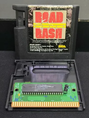 Road Rash 1991 Ea Para Sega Genesis Usado Original