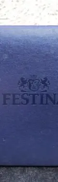 Caja/estuche De Reloj Festina Azul Marino Usado Original Azul Marino — Coleccionables vintage (foto 4)