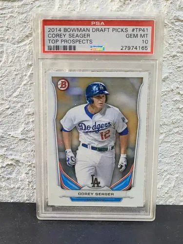 Tarjeta Baseball 2014 Bowman Draft Pics #tp41 Corey Seager