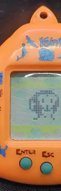 Mascota Virtual De Juguete 16 En 1 Tamagotchi Usado Detalle Naranja — Coleccionables vintage, años NOW