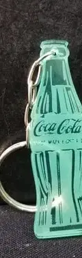 Llavero Coca Cola En Forma De Botellita Trade Mark Bottle — Coleccionables vintage (foto 4)