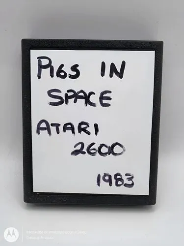 Pigs In Space Atari 2600 1983 Sin Etiqueta Funciona Original