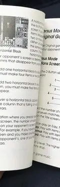 Columns Solo Manual Para Sega Game Gear Original — Gaming vintage, años 90s (foto 4)
