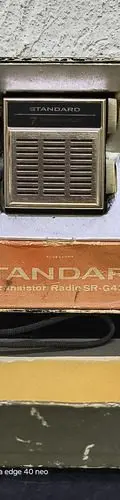 Mini Radio Antiguo Standard 7 Transistores Sr-g433 En Caja — Audio vintage, años 60s