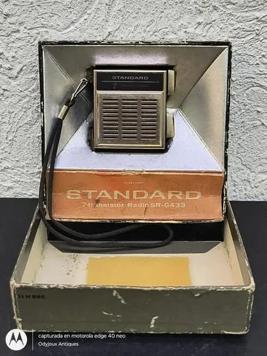 Mini Radio Antiguo Standard 7 Transistores Sr-g433 En Caja