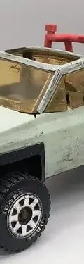 Camioneta Tonka Pickup De Lámina 80's Retro Para Restaurar Menta