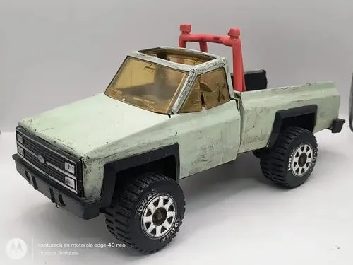 Camioneta Tonka Pickup De Lámina 80's Retro Para Restaurar Menta