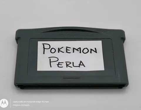 Cartucho Pokemon Versión Perla Gameboy Advance Gba Re-pro