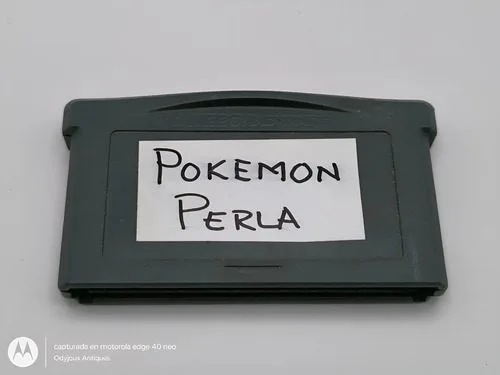 Cartucho Pokemon Versión Perla Gameboy Advance Gba Re-pro — Gaming vintage, años NOW