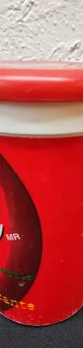 Vaso Siempre Coca Cola 90's Colección Retro Vintage Dañado Blanco Con Rojo — Coleccionables vintage, años 90s (foto 4)