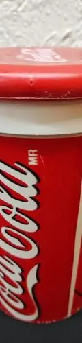 Vaso Siempre Coca Cola 90's Colección Retro Vintage Dañado Blanco Con Rojo — Coleccionables vintage, años 90s (foto 6)
