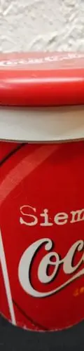 Vaso Siempre Coca Cola 90's Colección Retro Vintage Dañado Blanco Con Rojo — Coleccionables vintage, años 90s (foto 7)
