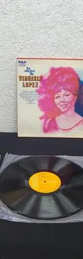 Disco Lp Acetato Lo Mejor De Virginia Lopez 3-pack Rca 1964 Edición Limitada — Audio vintage, años 60s
