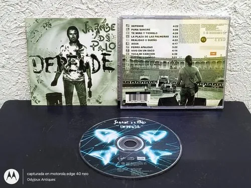 Cd Jarabe De Palo - Depende Emi Music 1998 — Audio vintage, años 90s