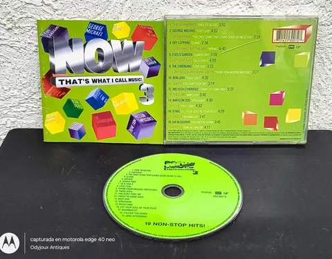 Cd Now 3 That's What I Call Music 1996 Emi Bon Jovi Queen Edición Limitada
